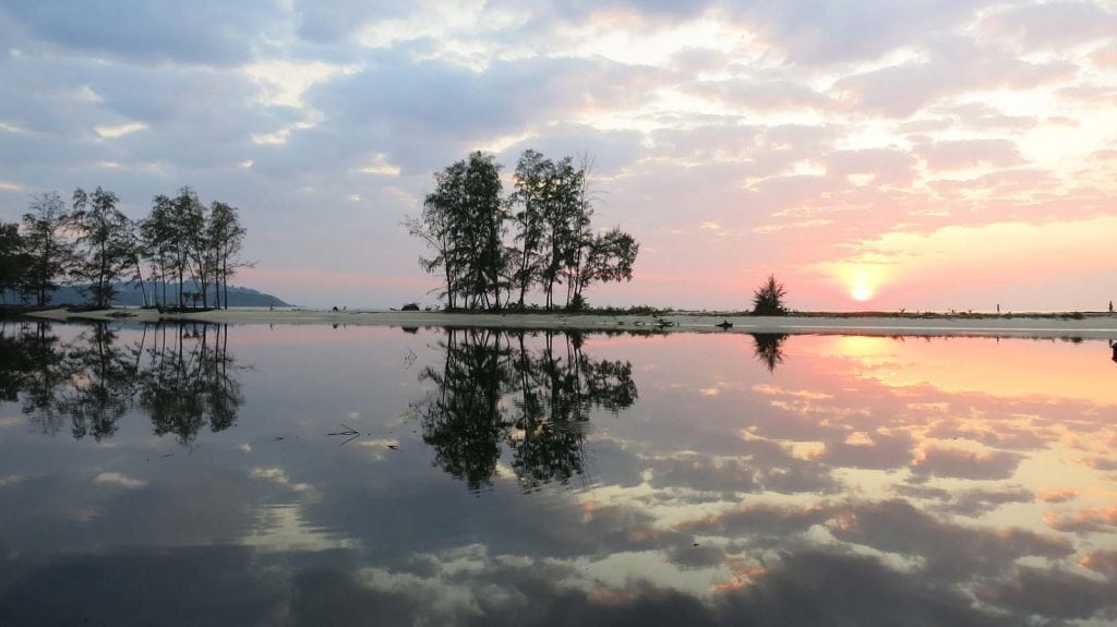 Comment aller à Koh Kood - coucher de soleil